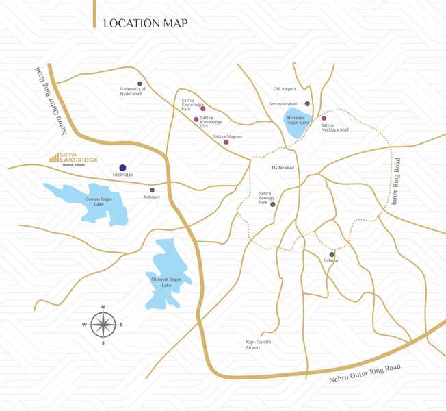 Sattva Lake Ridge Floor plan